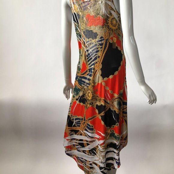 SALE! Scarf Pattern Dress - Picture 4 of 5